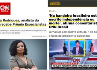 #CNNLixo é a hasteg mais comentada após jornalista dizer que na Bandeira do Brasil está escrito “Indepêndencia ou morte”