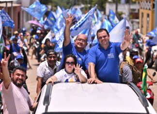 Candidato à reeleição, Roberto Cidade cumpre agenda de campanha nos municípios de Urucurituba e Itapiranga