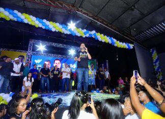 Campanha de Saullo Vianna reúne multidão na Zona Sul
