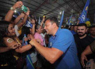 Em comício na zona leste, Wilson garante que vai ampliar ações que melhoram a vida das pessoas