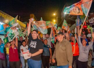 Primeiro no Avante, Hissa Abrahão é recebido por multidão da zona Leste a Oeste