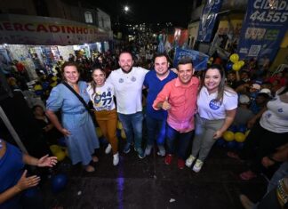 Roberto Cidade mobiliza grande número de apoiadores na zona Norte de Manaus