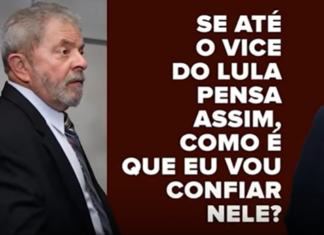 TSE nega direito de resposta sobre falas antiggas de Geraldo Alckmin sobre Lula, veja o vídeo