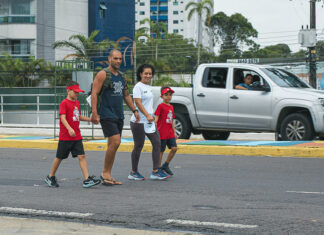 Prefeito David Almeida prestigia primeiro dia da Maratona de Manaus e destaca aumento da prática esportiva na capital amazonense