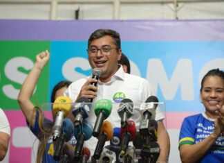 Wilson recebe mais de 819 mil votos e vence em 49 municípios do Amazonas no primeiro turno