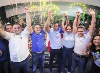 Após duas semanas de campanha, pesquisa projeta mais de 1 milhão de votos para a chapa Wilson Lima/Tadeu de Souza