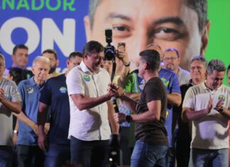Wilson já investiu R$ 322 milhões em parcerias com a Prefeitura de Manaus, oito vezes mais que Braga em dois mandatos