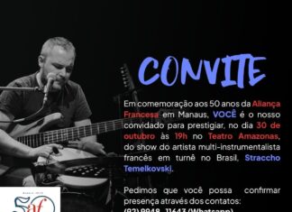 Aliança Francesa Manaus traz Stracho Temelkovski para show gratuito no Teatro Amazonas