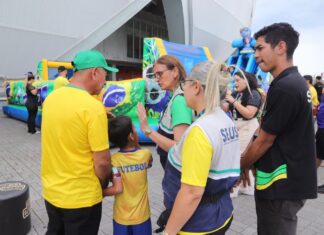 Governo do Amazonas garante acessibilidade às pessoas com deficiência durante ‘Copa na Arena’
