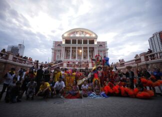 Pluralidade artística marca lançamento da Mostra de Cultura Popular ‘Amyipaguana’, no Largo de São Sebastião