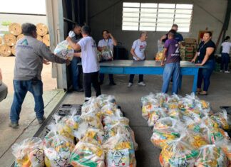 ENERGIA SOLIDÁRIA: mais de 1.700 toneladas de alimentos já foram doadas em cestas básicas, frangos e kit lanche a comunidades em Manaus e interior beneficiando 722 mil pessoas