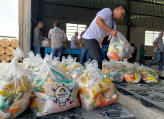 ENERGIA SOLIDÁRIA: mais de 1.700 toneladas de alimentos já foram doadas em cestas básicas, frangos e kit lanche a comunidades em Manaus e interior beneficiando 730 mil pessoas