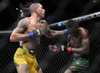 UFC 281: Poatan nocauteia Adesanya no último round e é campeão dos médios, veja o vídeo da surra