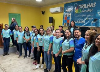Trilhas do Saber: Uarini e Alvarães recebem cursos para a área de educação