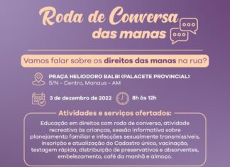 Vamos falar sobre os direitos das manas na rua?