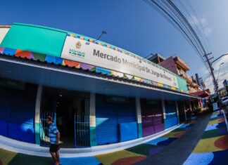 Com recursos do Governo do Amazonas, reforma de mercado municipal no Educandos é concluída