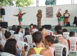 Governo do Estado leva ação do “Mundo Encantado do Natal” para comunidade da Cidade Nova II