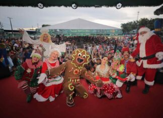 Com ‘Natal Itinerante’, Governo do Amazonas faz a alegria de 3,5 mil crianças na zona leste