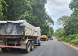 Governo do Amazonas avança com pavimentação do Ramal Nova Esperança, em Manacapuru