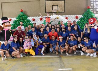 Ação social ‘Explosão de Natal’ leva a magia da data para crianças da Zona Sul de Manaus