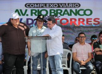 Governo do Amazonas assina ordem de serviço para construção do Complexo Viário Barão do Rio Branco