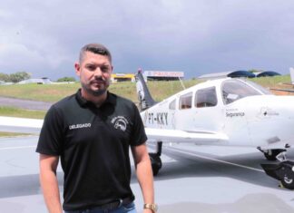 Aeronave de Asa fixa da SSP-AM transporta mais de 2 toneladas de entorpecentes apreendidas no estado