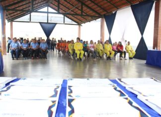 Seap realiza certificação de cursos profissionalizantes