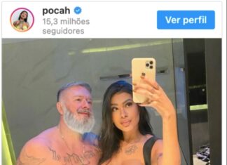 Pocah posta foto com Sugar Daddy