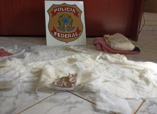 PF prende bolivianos enviando droga de Rondônia para o Japão