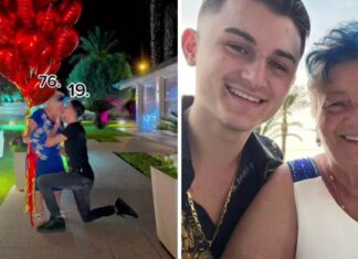 Jovem de 19 anos pede namorada de 76 em casamento: “É só o começo”