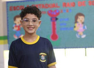 Escola Estadual da zona norte realiza simulado de preparação para o Saeb
