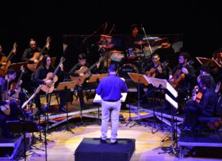 Mês de março inicia com espetáculos da Orquestra de Violões e Amazonas Band