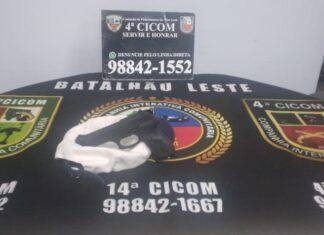 Polícia Militar prende homem em posse de simulacro e objetos roubados na zona leste