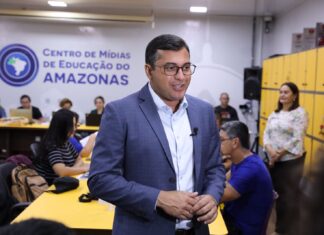 Wilson Lima destaca que Centro de Mídias da Seduc leva educação a mais de 23 mil estudantes de comunidades do interior