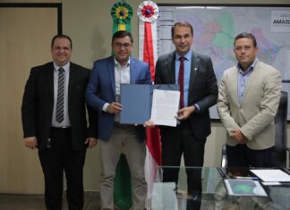 Governador Wilson Lima e Basa assinam protocolo de intenções de R$ 1 bilhão para ações de desenvolvimento no Amazonas