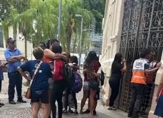 Aluno de 15 anos tenta atacar colegas com golpes de faca em escola no Rio de Janeiro