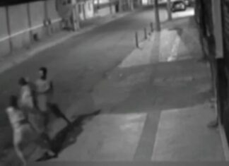 Cenas fortes: vídeo mostra idosa espancada até a morte