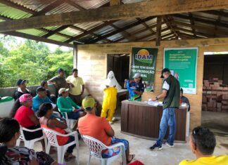 Visita técnica do Idam leva extensão rural a comunidades de Autazes