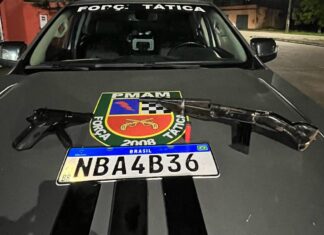 Fronteira Mais Segura/Hórus: Trio é preso com armas no Iranduba