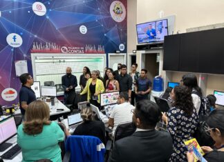Estudantes de Direito do Iames realizam visita técnica ao TCE-AM