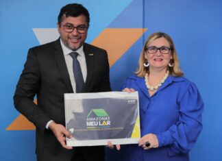 Wilson Lima apresenta ‘Amazonas Meu Lar’ ao ministro das Cidades e para a presidente da Caixa