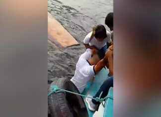 Vídeo: estudante é salvo da morte após canoa alagar no Amazonas na volta da escola