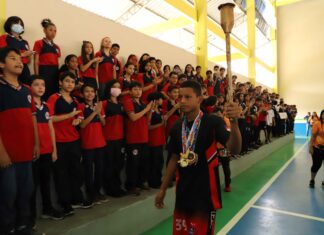Escolas da zona sul de Manaus dão a largada para os jogos escolares da rede estadual de ensino