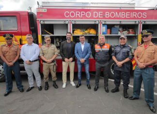 Modernização: Wilson Lima entrega novos veículos e equipamentos para as forças de segurança pública