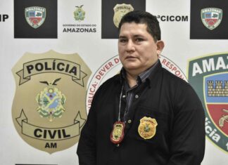 PC-AM e PMAM prendem homem condenado a mais de 7 anos de prisão por roubo cometido em 2014