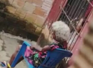 ‘Vai ficar aí até o capeta dizer chega’, diz mulher para idosa amarrada em cadeira