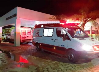 Caso grave: jovem é levado às pressas ao Hospital João Paulo II com faca cravada na cabeça