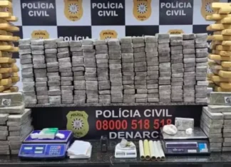 RS: Polícia apreende mais de 350kg de drogas enterradas em residência