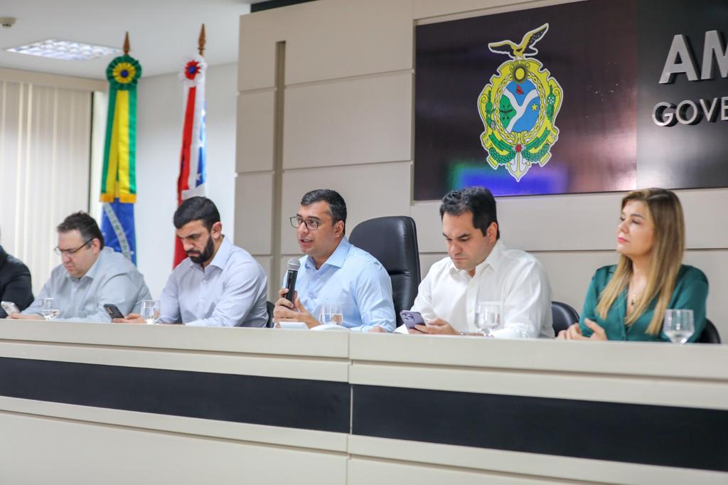 Benefícios anunciados pelo Governo do Amazonas devem alcançar mais de 30 mil servidores Foto ALEX PAZUELLO - SECOM