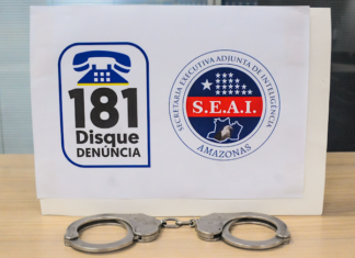 Foragido da Justiça é preso em Manaus após informações repassadas pela Secretaria de Inteligência